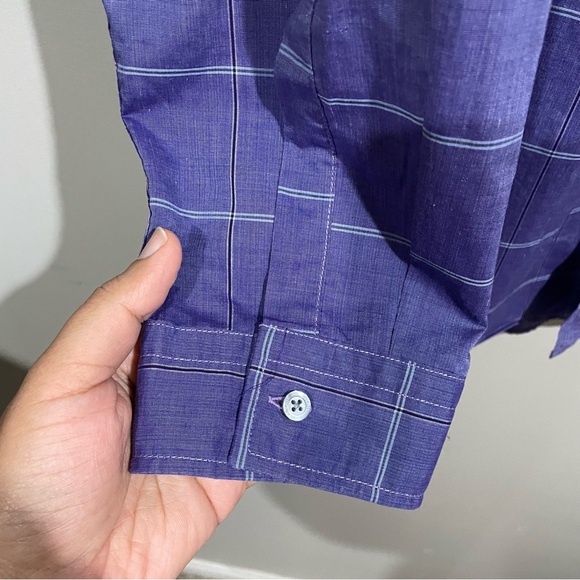 BOSS Hugo Boss Slim Fit Button Up Long Sleeve Shirt, Size XXL - Picture 5 of 9